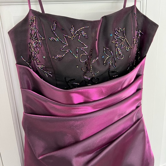 Purple Sparkly Gown - Picture 4 of 8